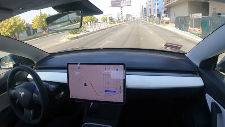 Tesla's Self-Driving Image