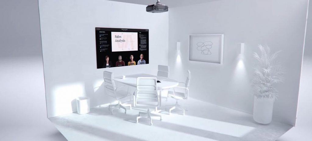 Microsoft publica vídeo com ideia para nova "sala de reuniões do futuro"