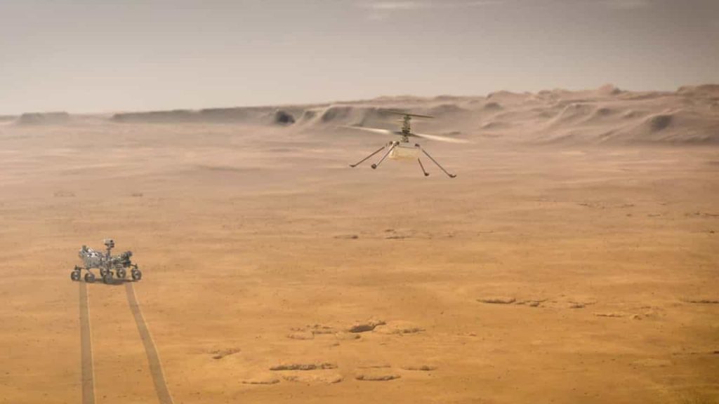NASA reveals what it feels like to hear a Mars helicopter flying