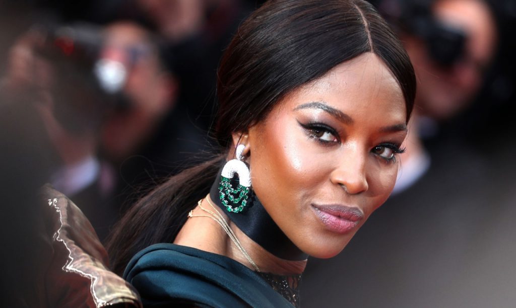 Naomi Campbell became a mom!  The 50-year-old model showed a photo of the baby