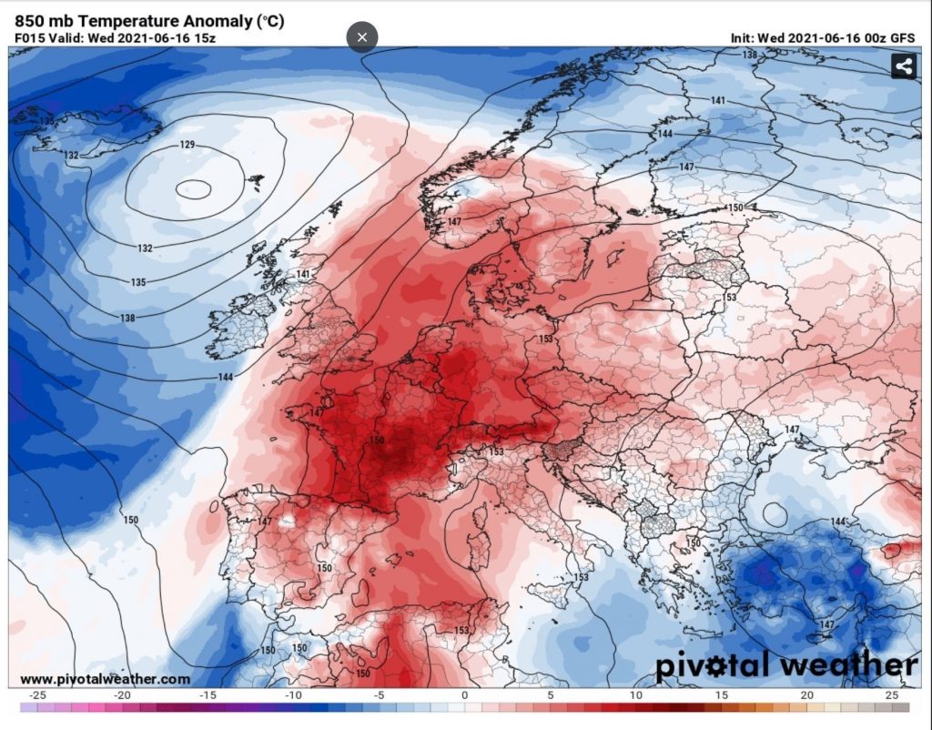 Meteorological Institute |  Now the heat from Europe is spreading to Norway