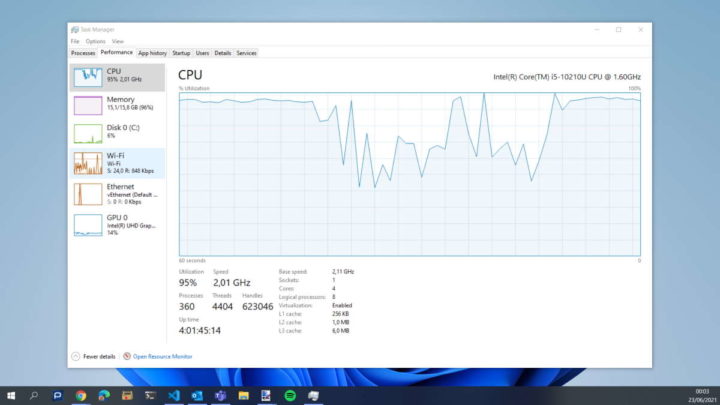 Windows 10 Performance Upgrade Microsoft KB5003690