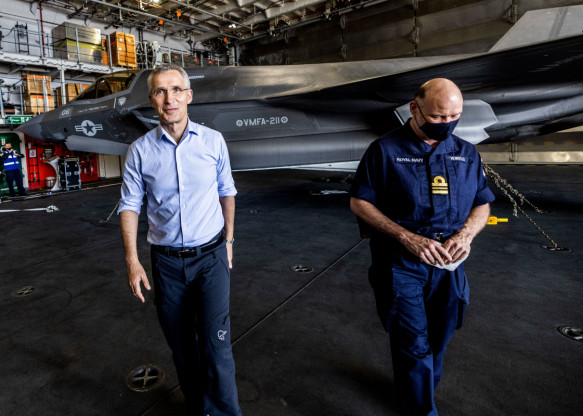Asking for jobs: Jens Stoltenberg spent a lot of time persuading NATO member states.