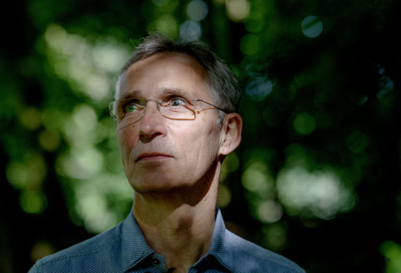 Commitment: NATO Secretary General Jens Stoltenberg concerned about climate change.