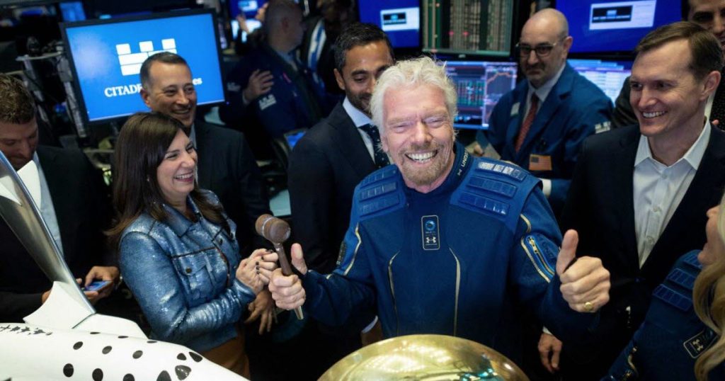 Richard Branson's spacecraft has taken off and gone into space