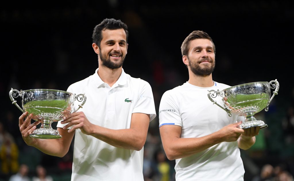They crowned the wonderful months.  Nicola Mectic and Matt Pavic are Wimbledon champions