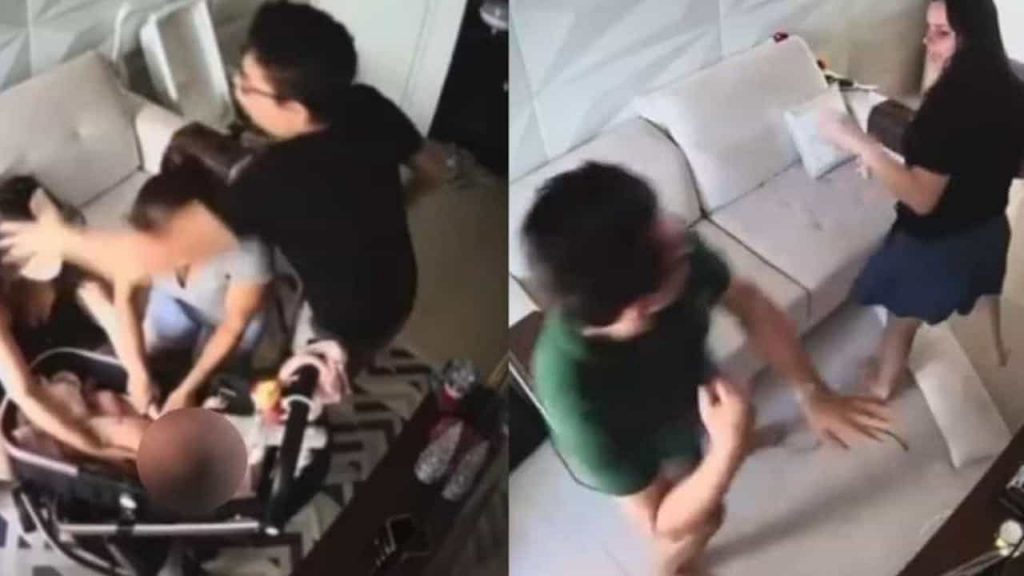 Video of assault of a woman with a child DJ creates repercussions in Brazil