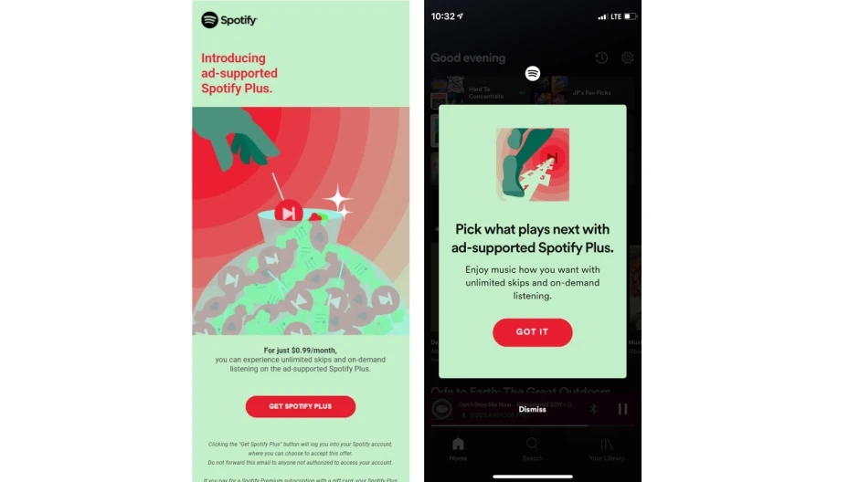 Spotify Plus Plano