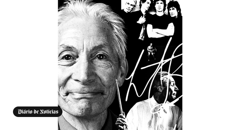 The dead Charlie Watts, the historical and quiet drummer of the Rolling Stones
