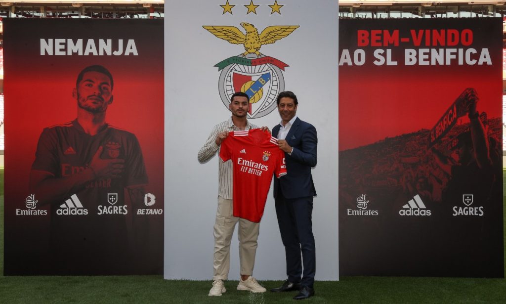 Benfica Nemanja Official Presentation - SL Benfica