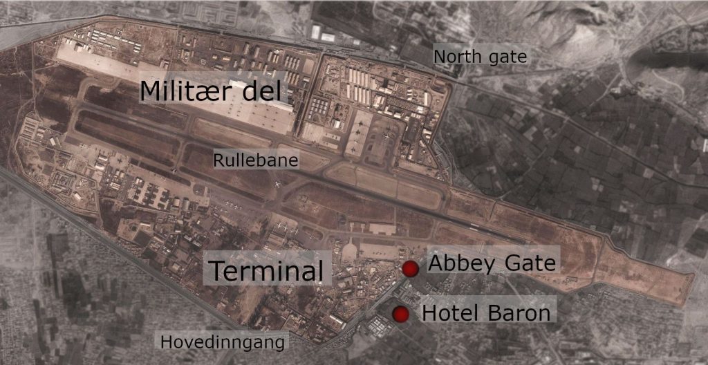 Terrorist attack on Kabul airport - more than 60 dead - VG