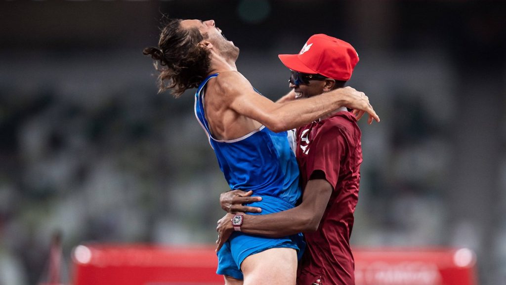 This has never happened before at the Olympics: high jumpers accept double gold