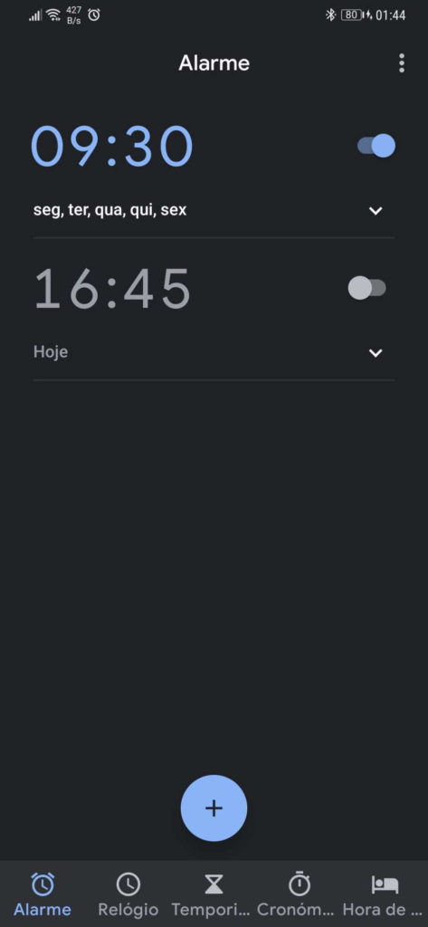 Google alarm clock Android problem