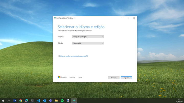 Install Microsoft Windows 11 ISO USB