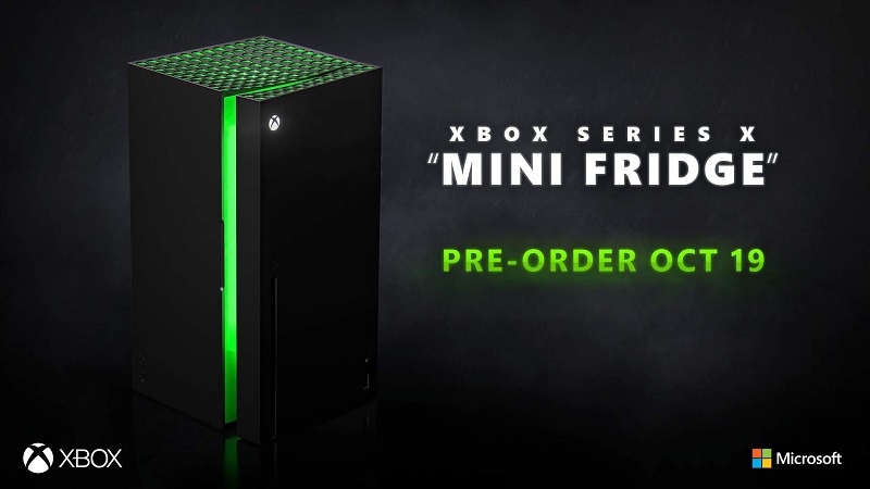 Xbox Series X mini refrigerator will be available upon pre-order for €99