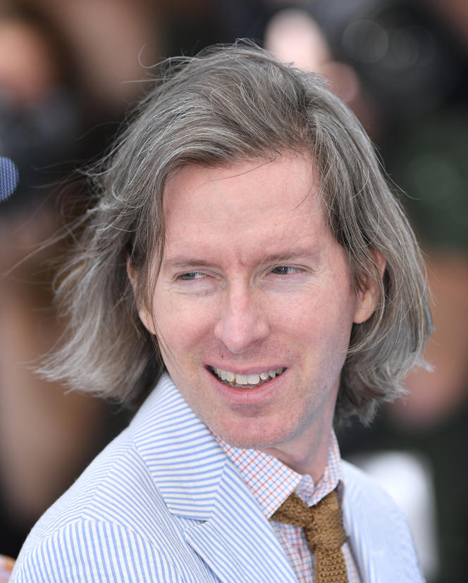 Director Wes Anderson at the 74th Cannes Film Festival, July 13, 2021.