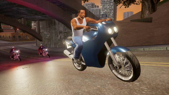 Grand Theft Auto San Andreas on Nintendo Switch