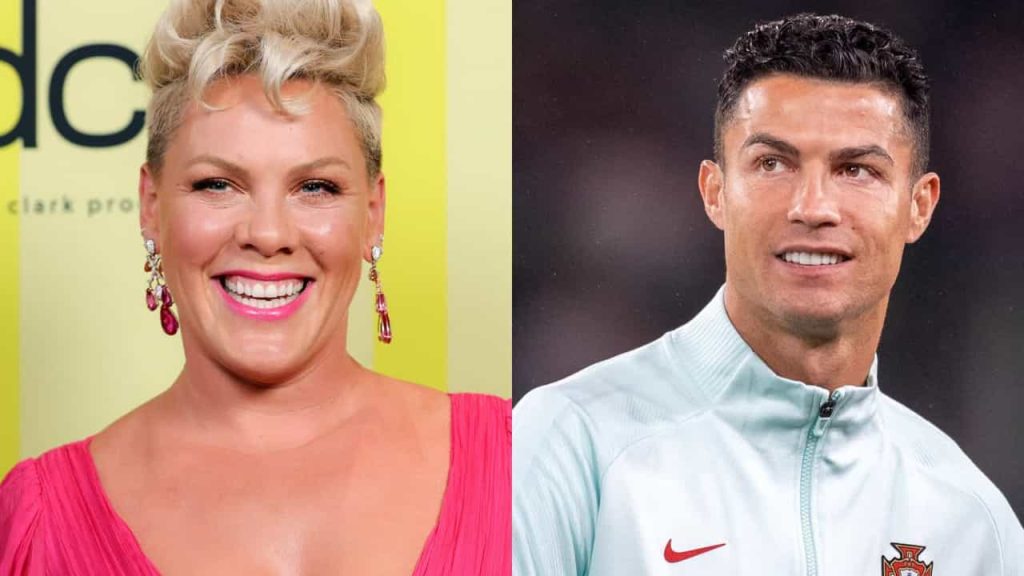 Pink asks Cristiano Ronaldo for help via social media