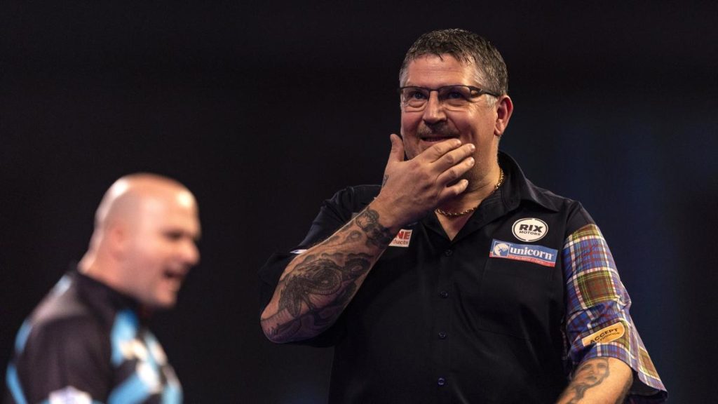 Dorts World Cup: Gary Anderson miscalculates and decides to win anyway
