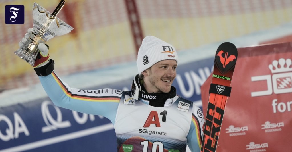 Linus Strauss won the Slalom Classic title in Slotting