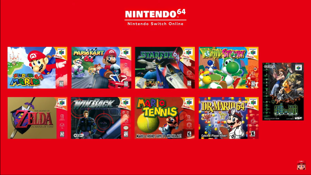 N64 Classic Comes to Nintendo Switch Online