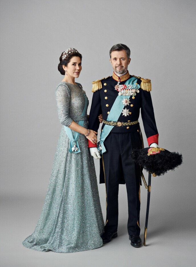 ROYAL: Crown Princess Mary with her husband, Crown Prince Frederick, on the occasion of the former's upcoming birthday.  Photo: Hass Nielsen / The Danish Royal Family