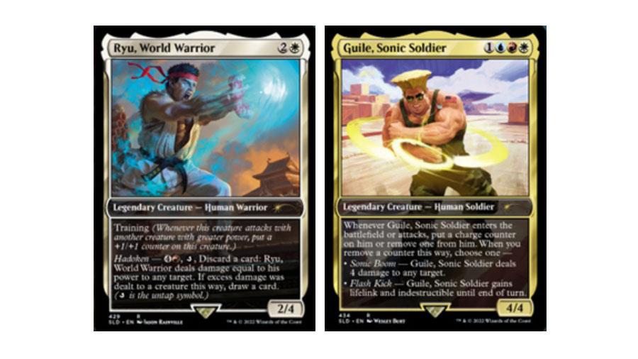 Curiosity: Secret Lair from Magic: The Gathering debuted in Brazil with Street Fighter cards