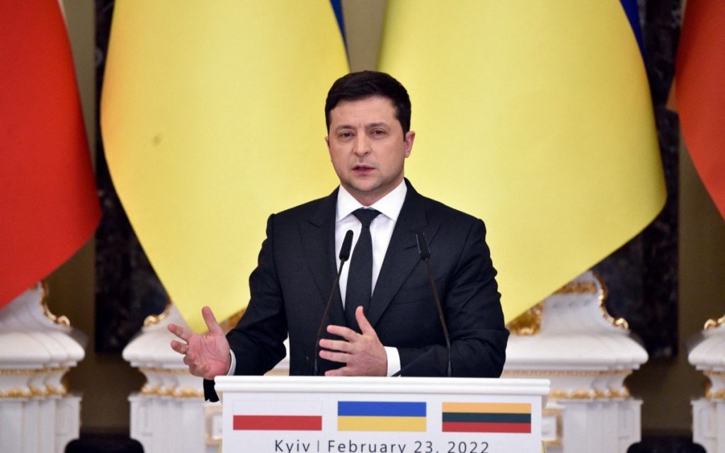 Presidente ucraniano, Volodymyr Zelensky
