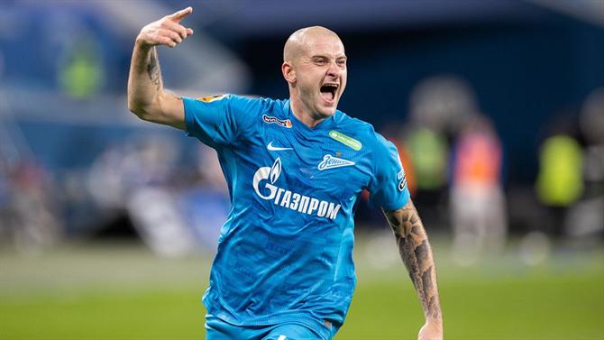 Ball - Ukrainian defense ends with Zenit (Russia)
