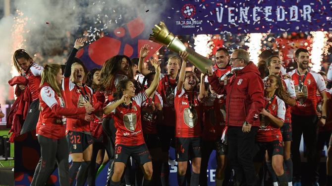 Bola-Braga defeats Benfica on penalties to win the League Cup (women's football)