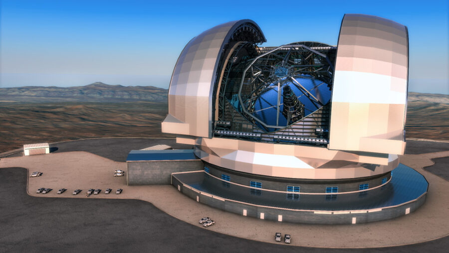 European Very Large Telescope (artist concept)
