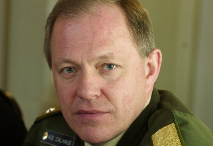 Standing Defense: Arne Bord Dalhaug was Chief of Defense Staff in Norway from 2005 to 2008. Photo: NTB