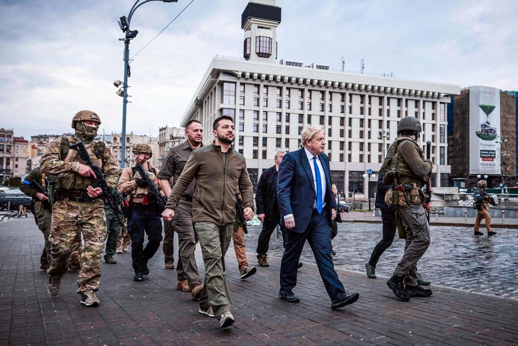 Boris Johnson after visiting Kyiv: - The greatest military achievement of the twenty-first century - F.G