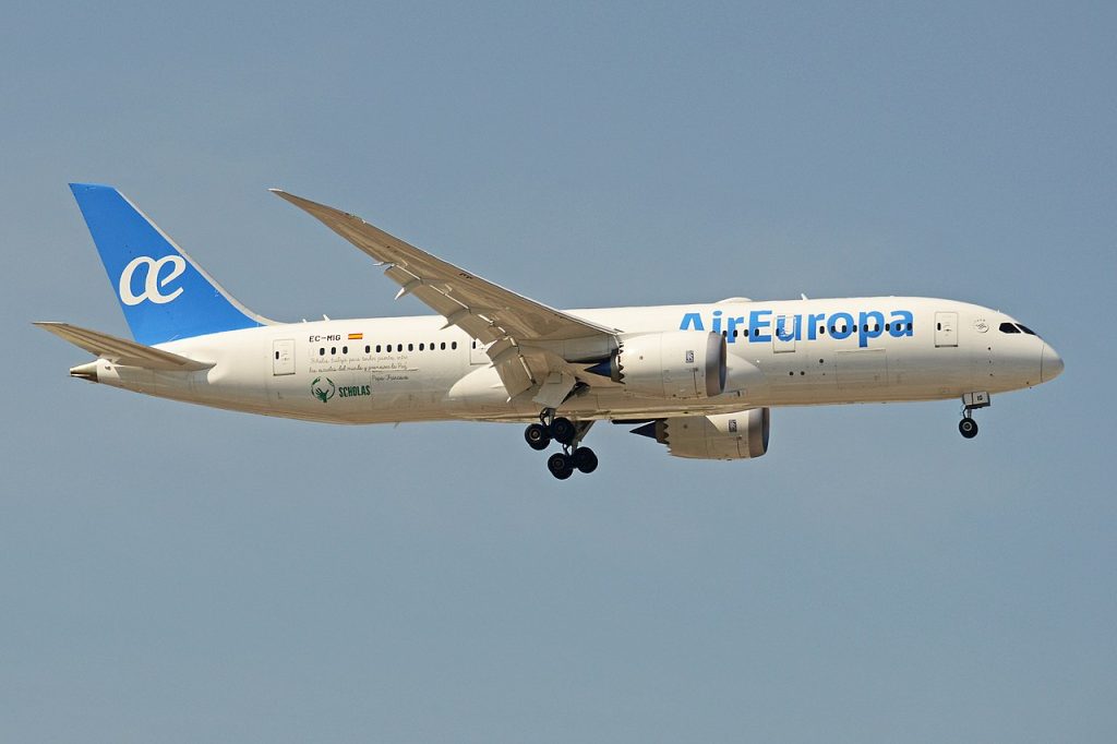 Air Europa reveals fleet increase with Boeing 737 and 787 for flights to America