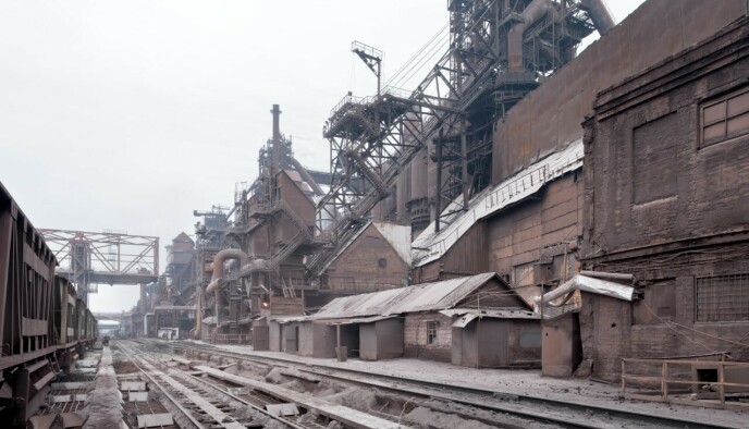 Hiding: The remaining soldiers of Mariupol are said to have holed up in the steelworks of Azovstal on the outskirts of the city.  Photo: Victor Matcha / 2016.