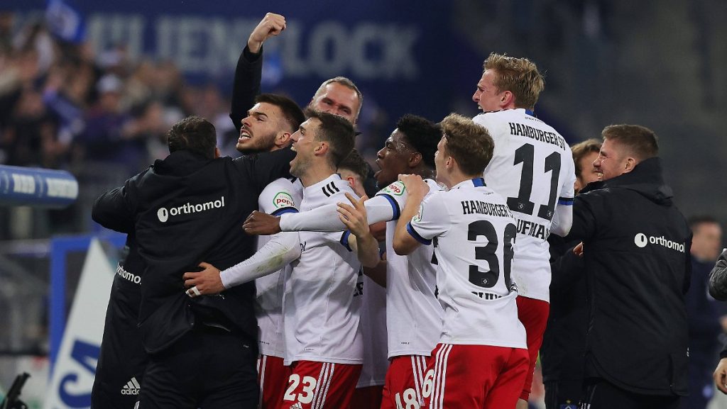 Clear win against KSC: HSV holds a small chance for promotion