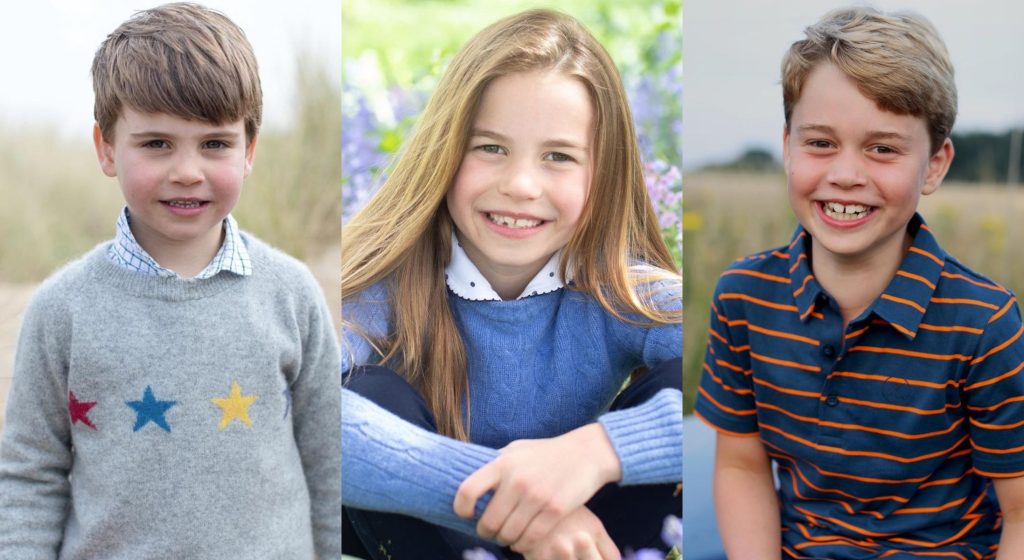 Watch how William and Kate's kids have changed over the years