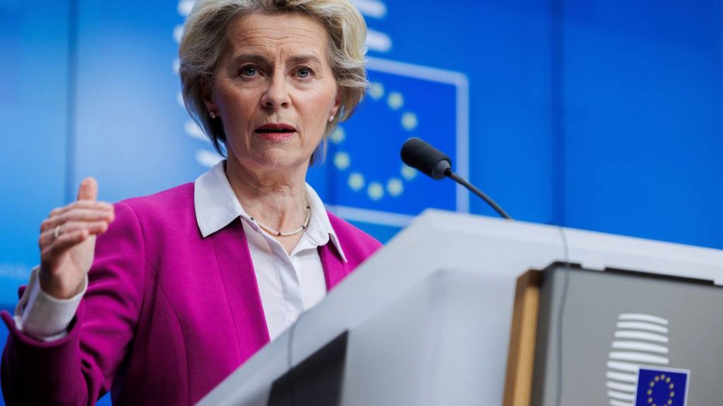 Leder for EU-kommisjonen Ursula Von der Leyen tror 90 prosent av den russiske oljen er ute av EU innen året er omme.