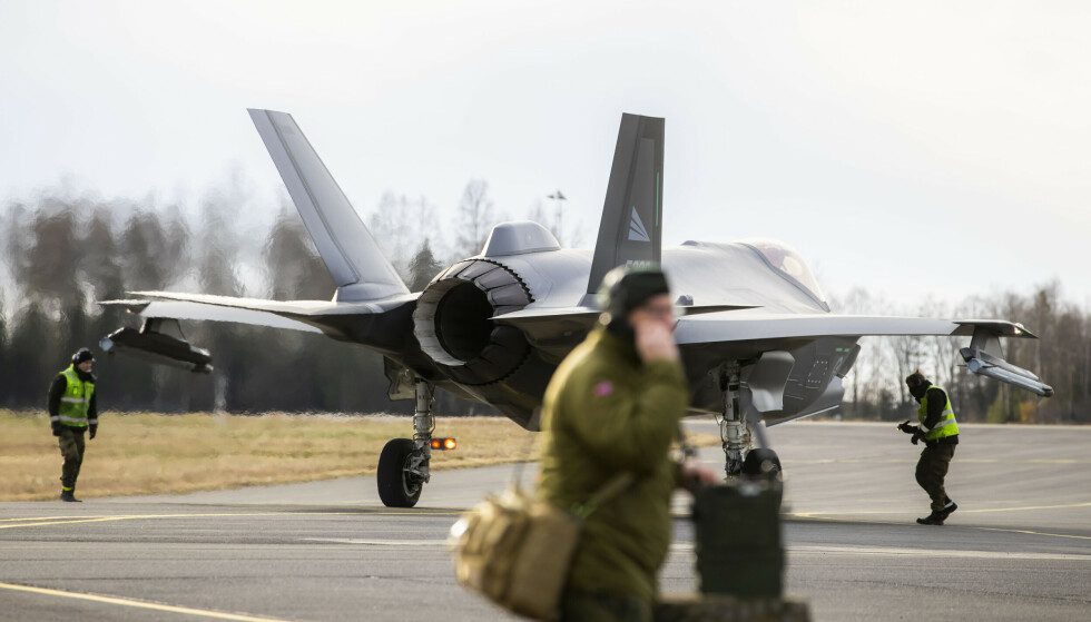 The key may be: The American F-35 fighter planes can give Turkey the victory it wants, according to a former senior diplomat.  Norway is among the countries that already use modern aircraft.  Photo: Håkon Mosvold Larsen / NTB