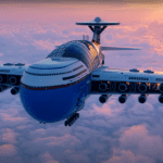 Sky Cruise, the futuristic hotel that hovers above the clouds and can stay “limitless” in the air