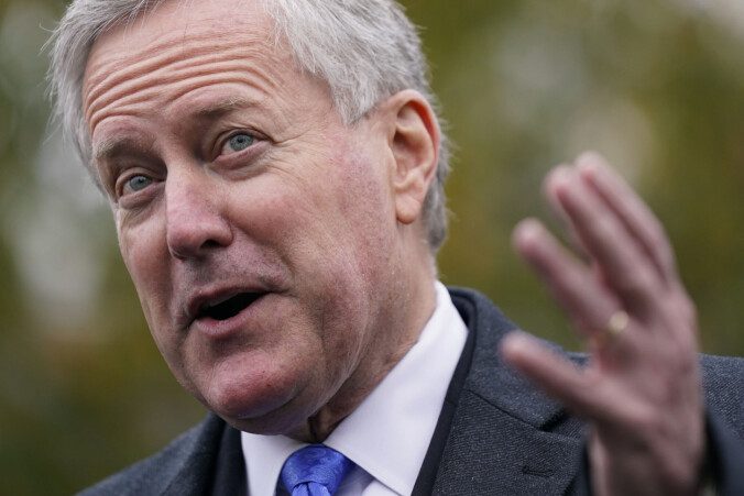 Basic figure: Mark Meadows, Trump's former chief of staff, has emerged as an increasingly central figure in attempts to annul the election result in 2020. Photo: NTB Scanpix.