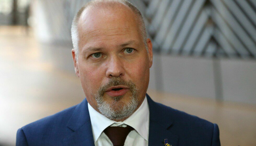 Threatened by Trump: Swedish Justice Minister Morgan Johansson claims former US President Donald Trump threatened Sweden with trade restrictions.  Photo: NTB/François WALSCHAERTS/AFP