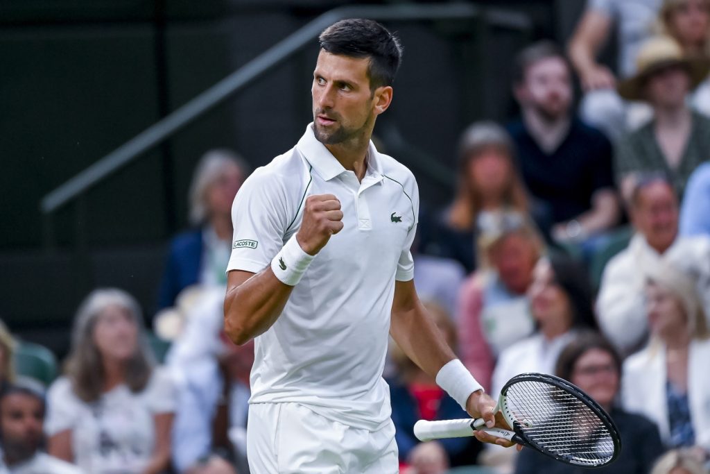 Novak Djokovic holds back Wimbledon breakthrough.  The Serb was ahead of his time