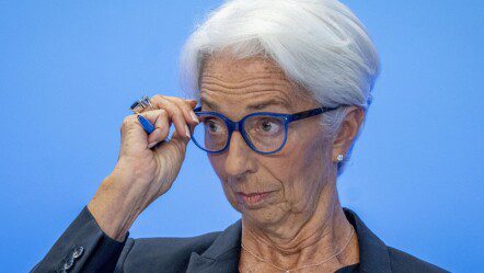 Eyebrows raised: Christine Lagarde worried about European housing markets Photo: Michael Probst
