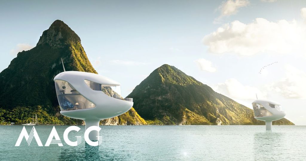 Floating with a breathtaking view: the homes of the future are born in the middle of the sea - International
