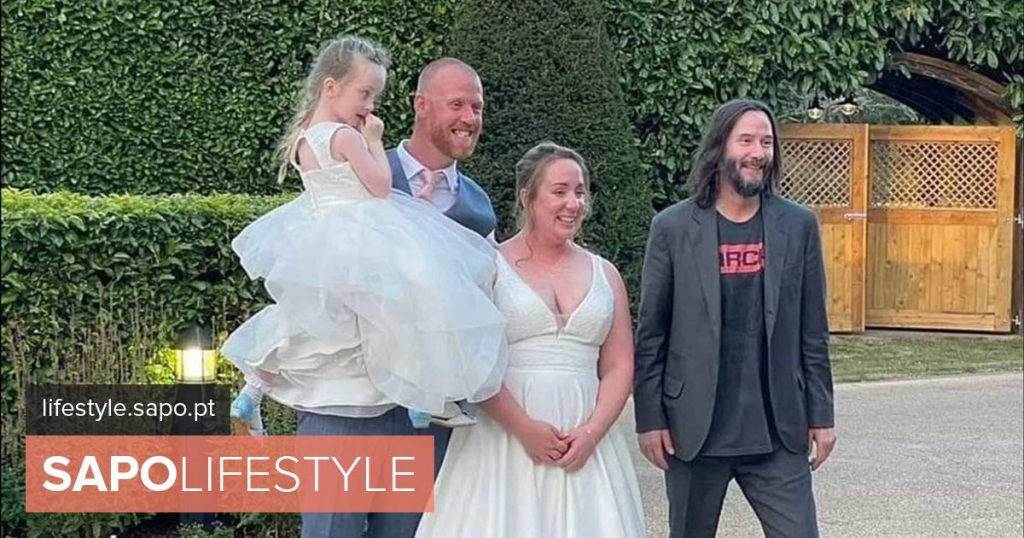 What if Keanu Reeves attended your wedding?  This happened to this couple - News