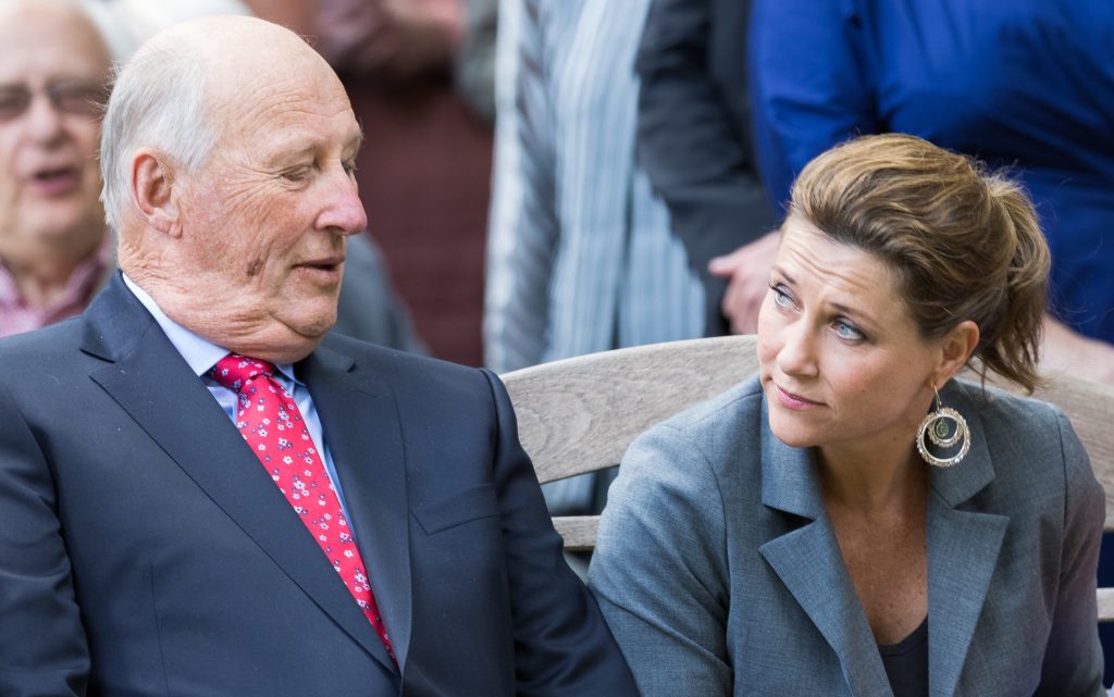 King Harald of Norway speaks for the first time about the recent controversy over future son-in-law, shaman Derek Ferit