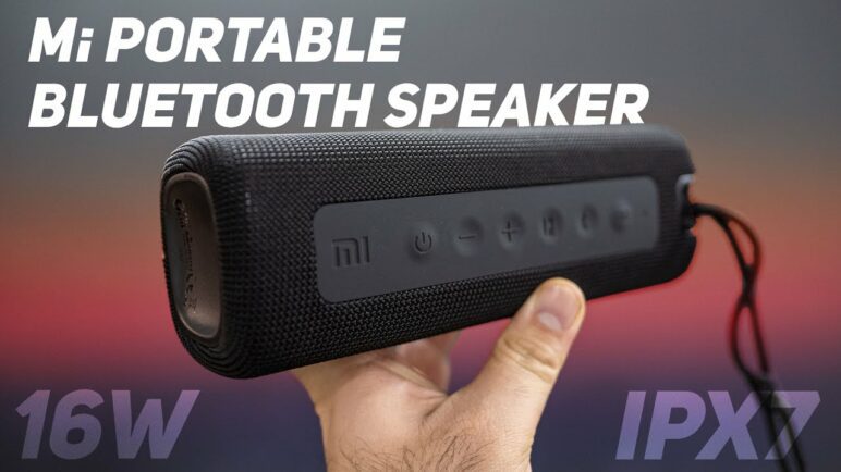 Mi Bluetooth Portable Speaker: 16W Waterproof: Binaural