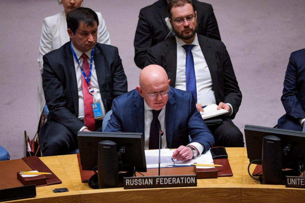 Russia vetoed Security Council condemnation of annexation - VG
