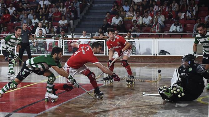 Ball - Benfica thrash Sporting Na Luz (roller hockey)